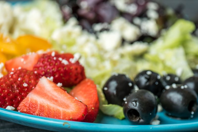 Chopt classic chopped salad with romaine and vegetables